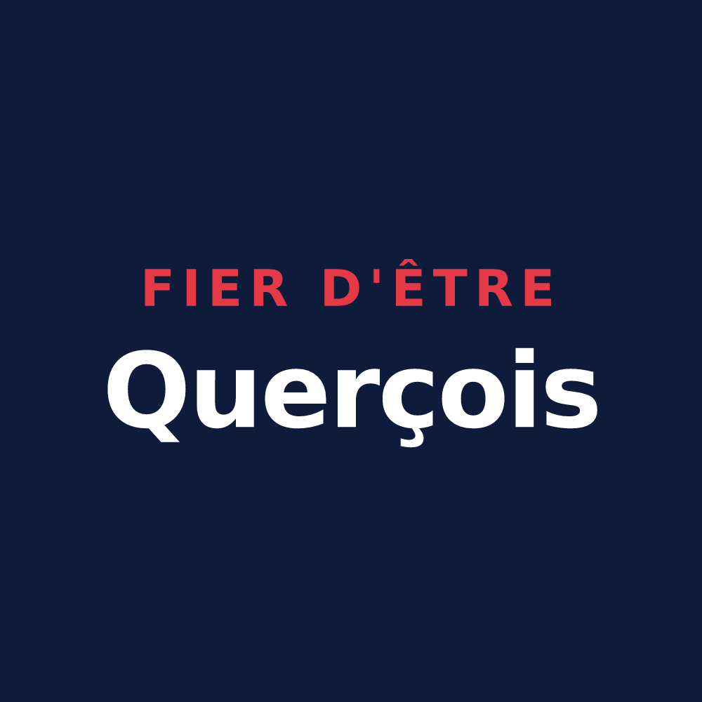 T-shirt « Fier d'être Querçois » — design pour Quers