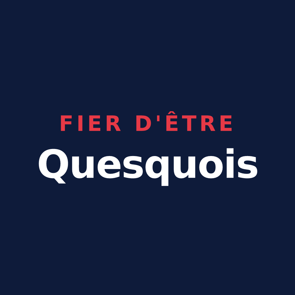 T-shirt « Fier d'être Quesquois » — design pour Quesques