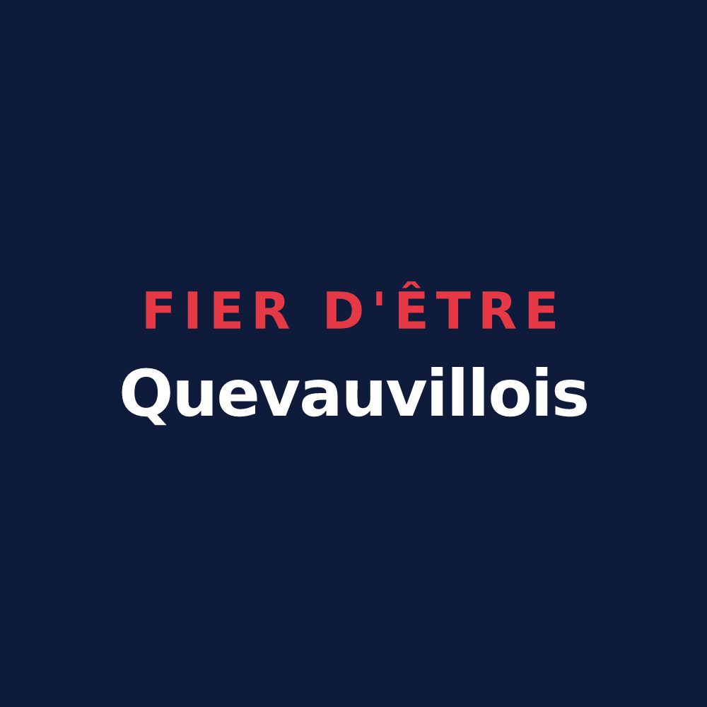 T-shirt « Fier d'être Quevauvillois » — design pour Quevauvillers