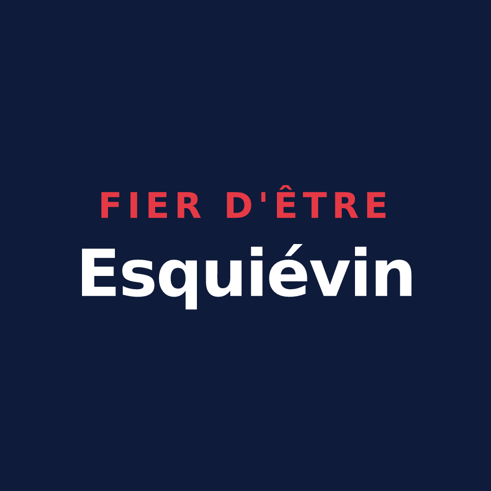T-shirt « Fier d'être Esquiévin » — design pour Quiévy