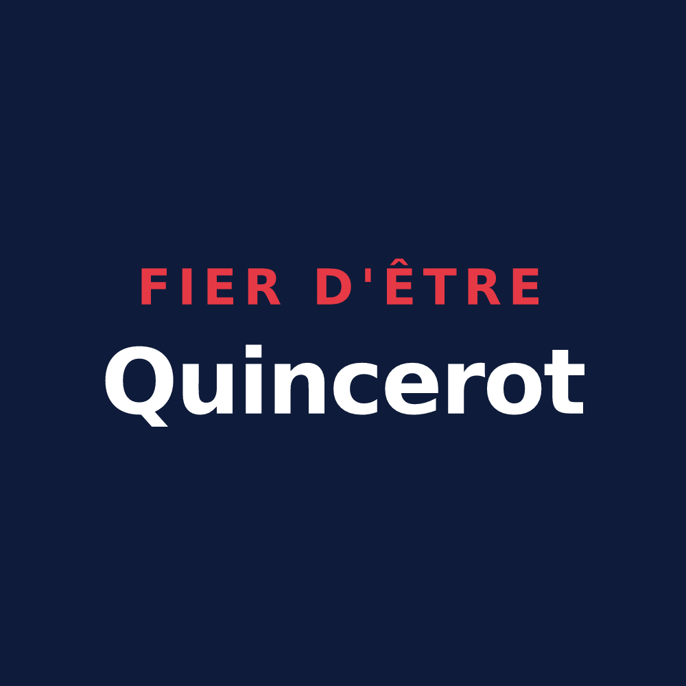 T-shirt « Fier d'être Quincerot » — design pour Quincieu