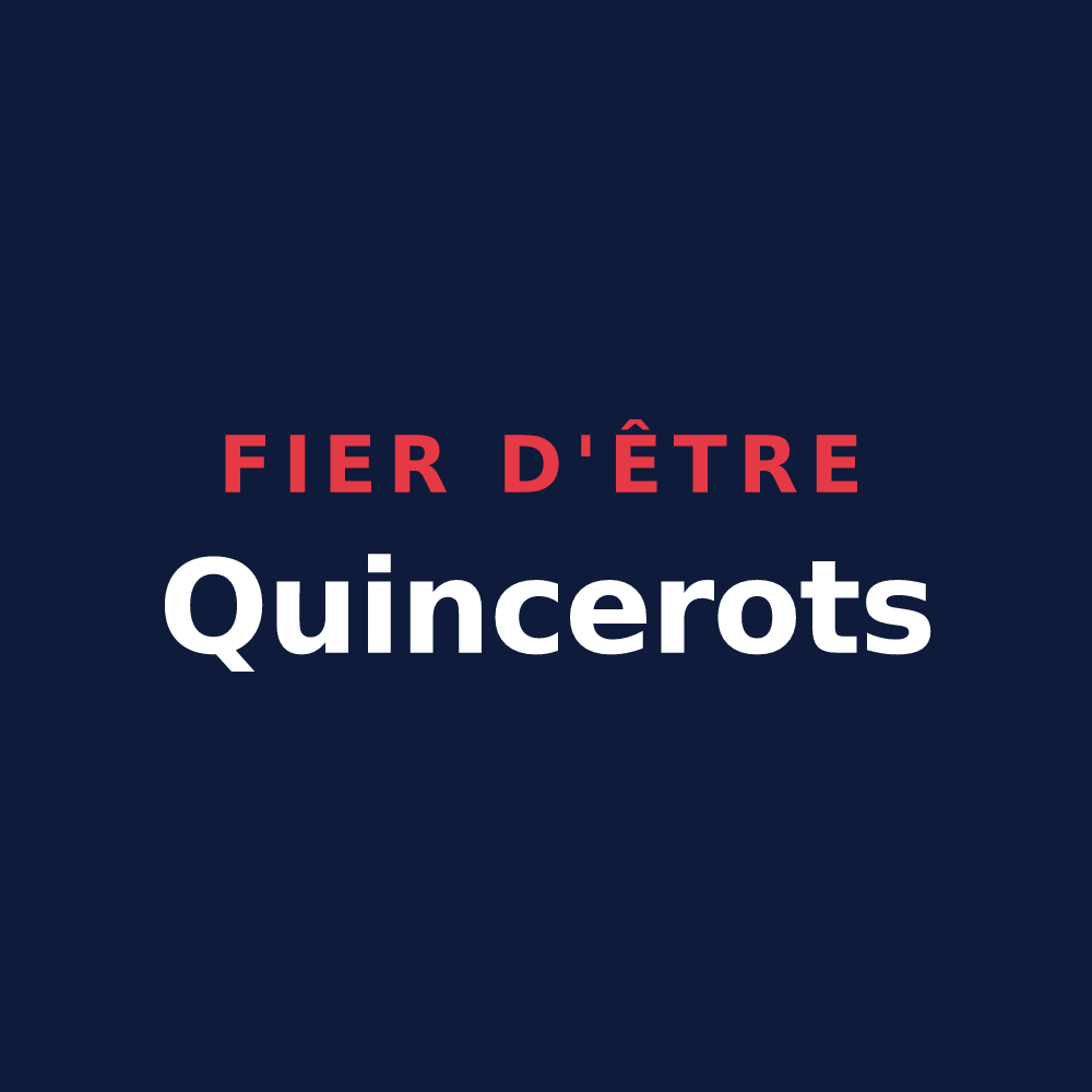 T-shirt « Fier d'être Quincerots » — design pour Quincieux