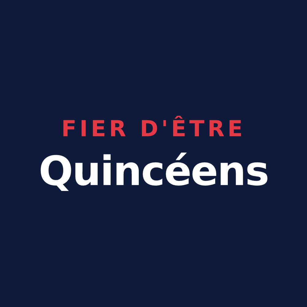 T-shirt « Fier d'être Quincéens » — design pour Quincy-Voisins