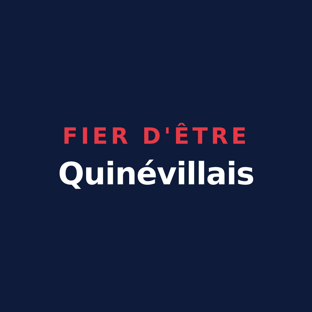 T-shirt « Fier d'être Quinévillais » — design pour Quinéville