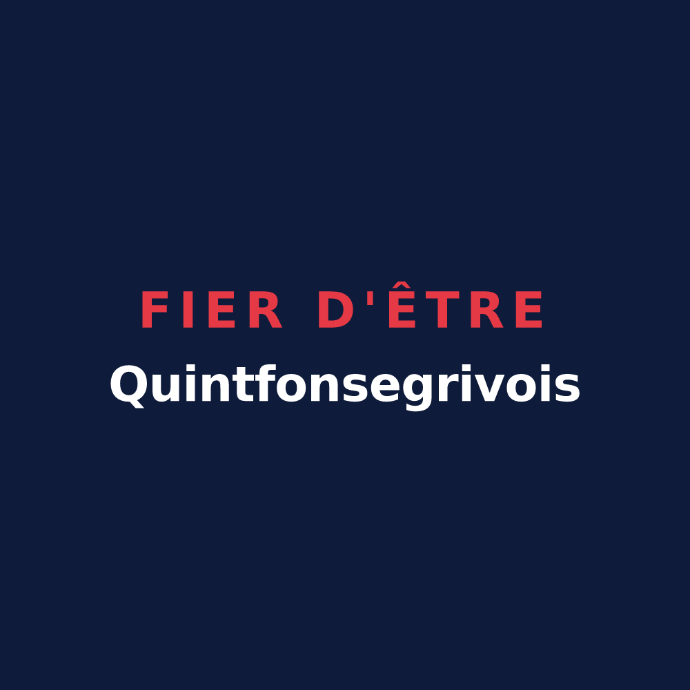 T-shirt « Fier d'être Quintfonsegrivois » — design pour Quint-Fonsegrives