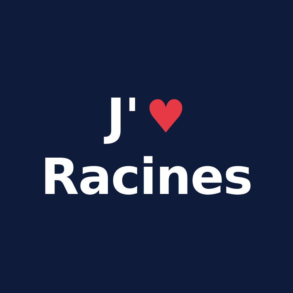 T-shirt personnalisé Racines — design J'aime Racines