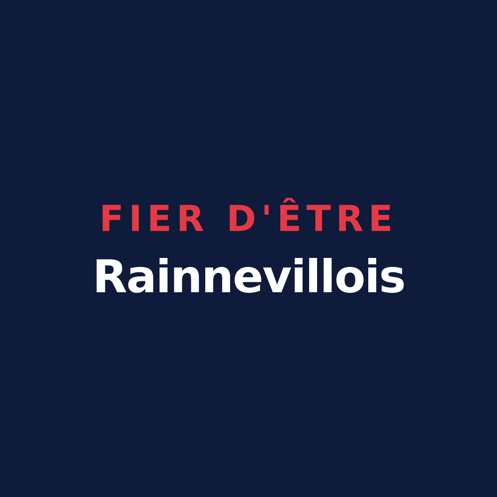 T-shirt « Fier d'être Rainnevillois » — design pour Rainneville