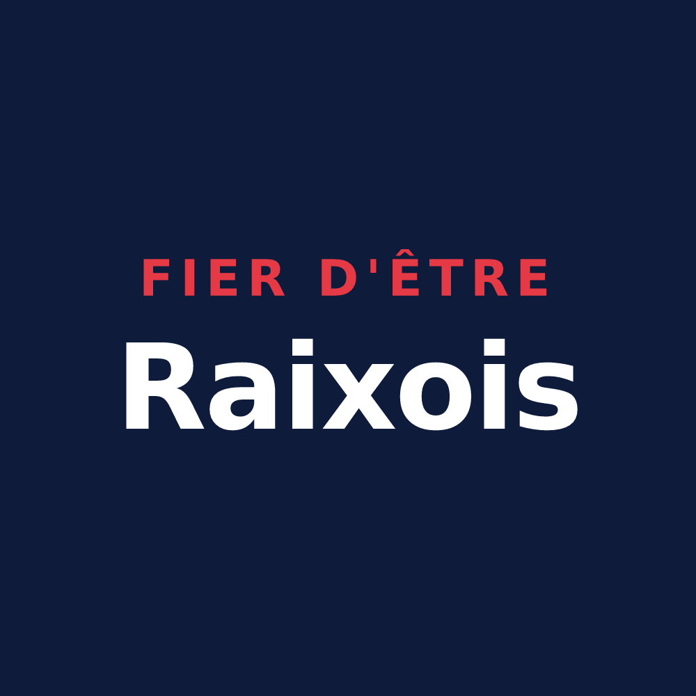 T-shirt « Fier d'être Raixois » — design pour Raix