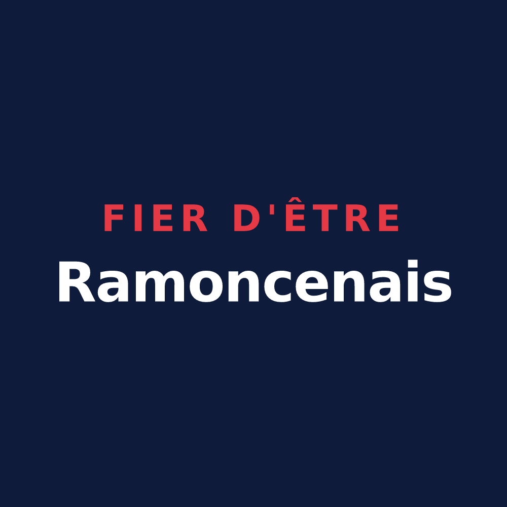 T-shirt « Fier d'être Ramoncenais » — design pour Ramonchamp