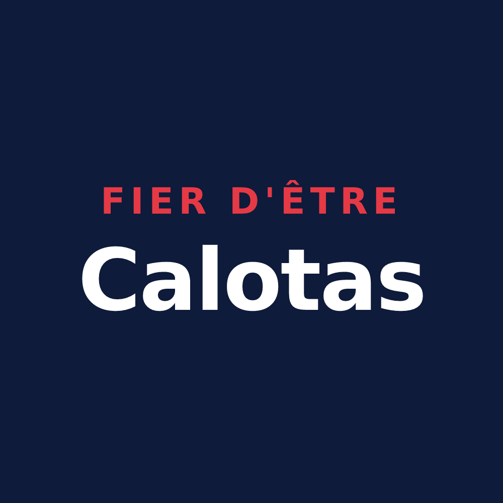T-shirt « Fier d'être Calotas » — design pour Rances