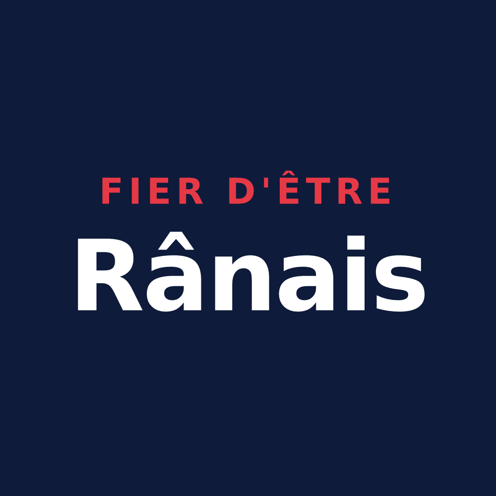 T-shirt « Fier d'être Rânais » — design pour Rânes