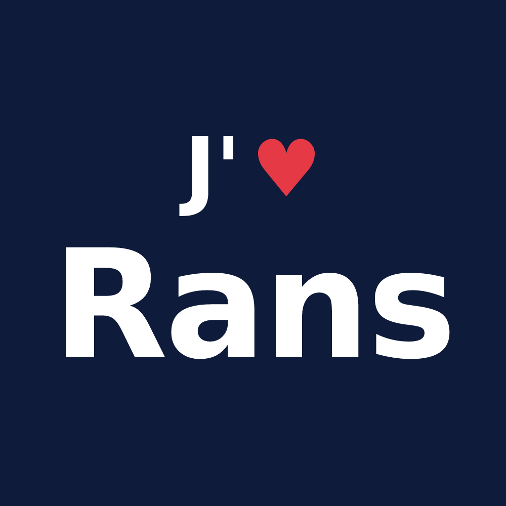 T-shirt personnalisé Rans — design J'aime Rans