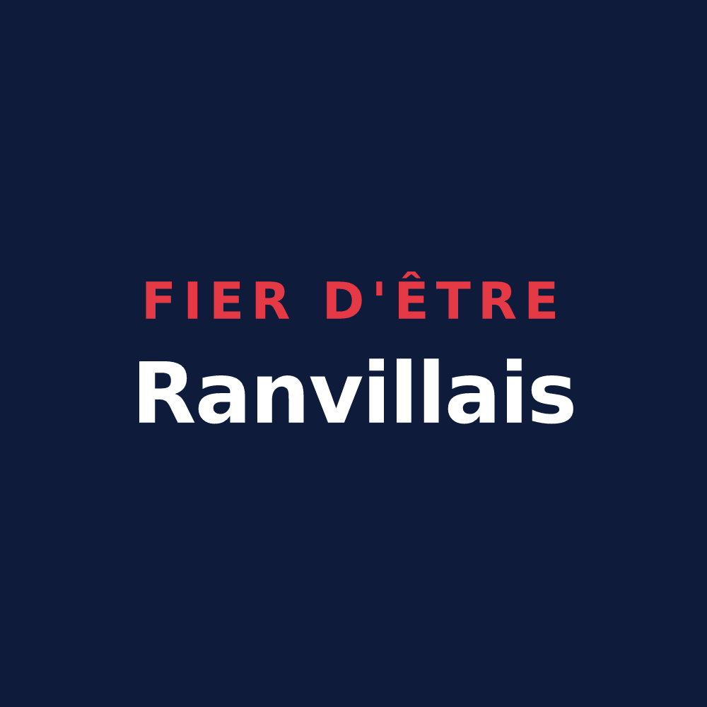 T-shirt « Fier d'être Ranvillais » — design pour Ranville