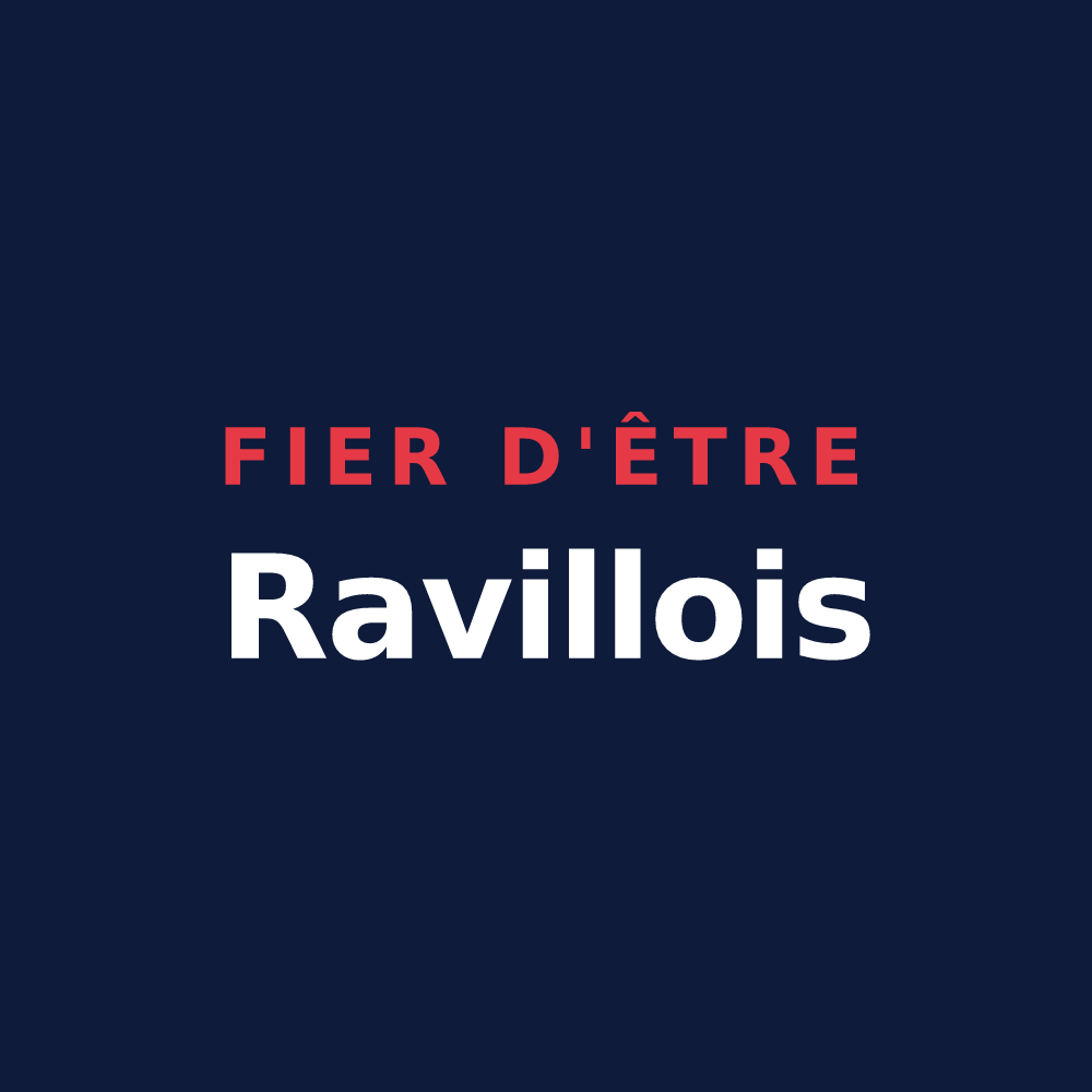 T-shirt « Fier d'être Ravillois » — design pour Raville