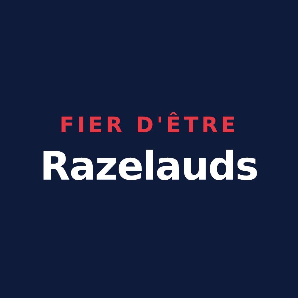 T-shirt « Fier d'être Razelauds » — design pour Razès