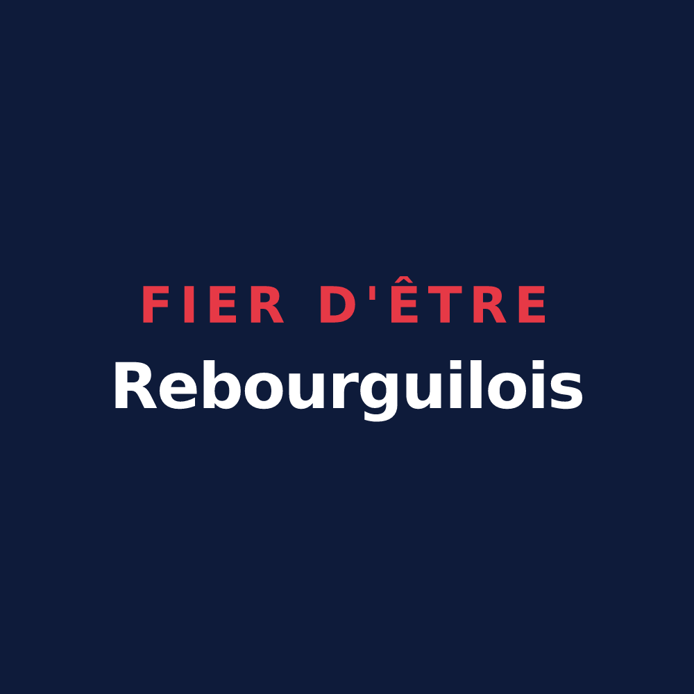 T-shirt « Fier d'être Rebourguilois » — design pour Rebourguil