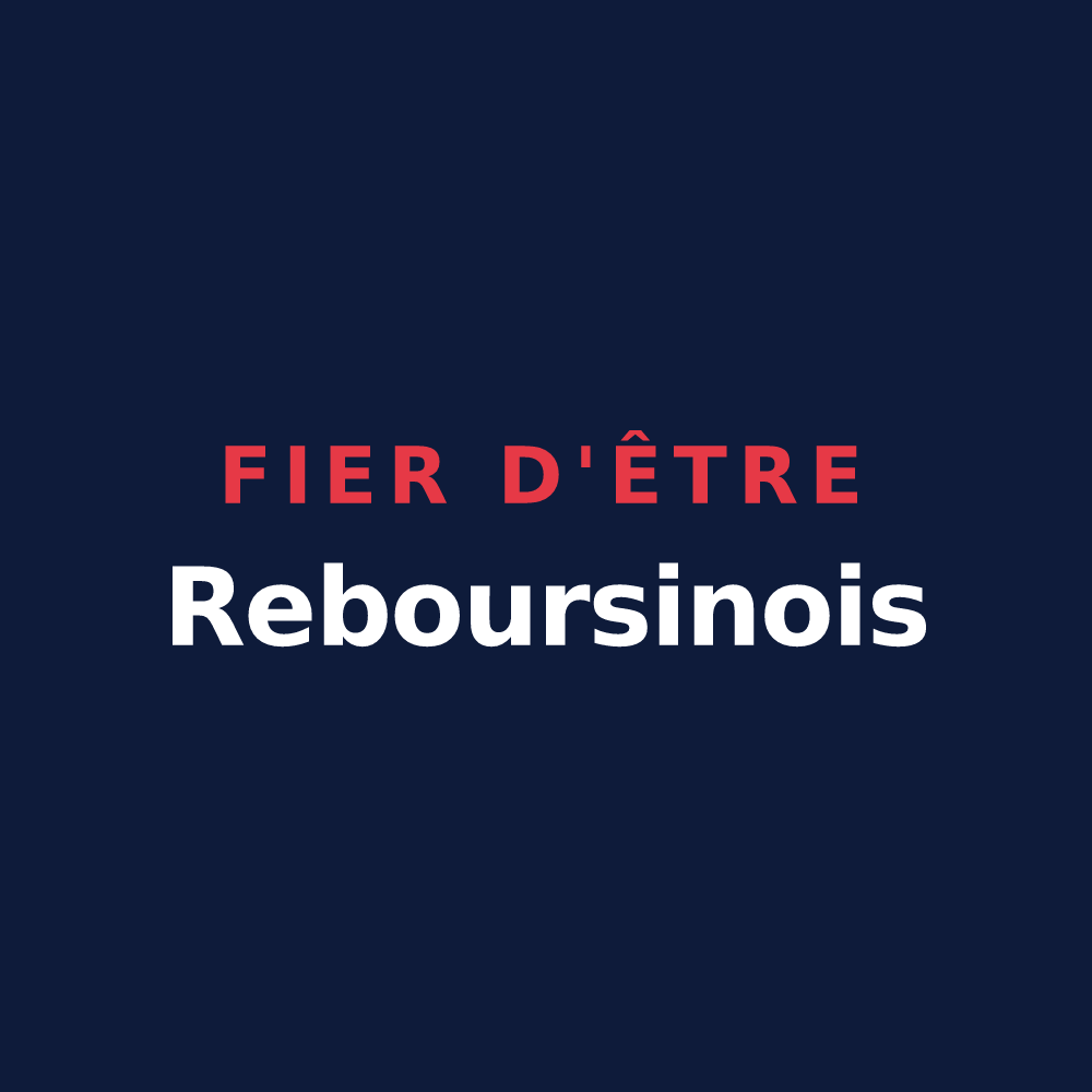 T-shirt « Fier d'être Reboursinois » — design pour Reboursin
