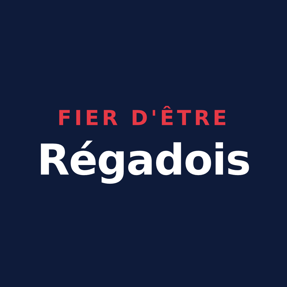 T-shirt « Fier d'être Régadois » — design pour Régades