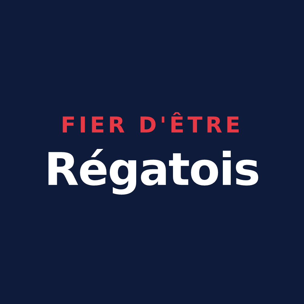 T-shirt « Fier d'être Régatois » — design pour Régat