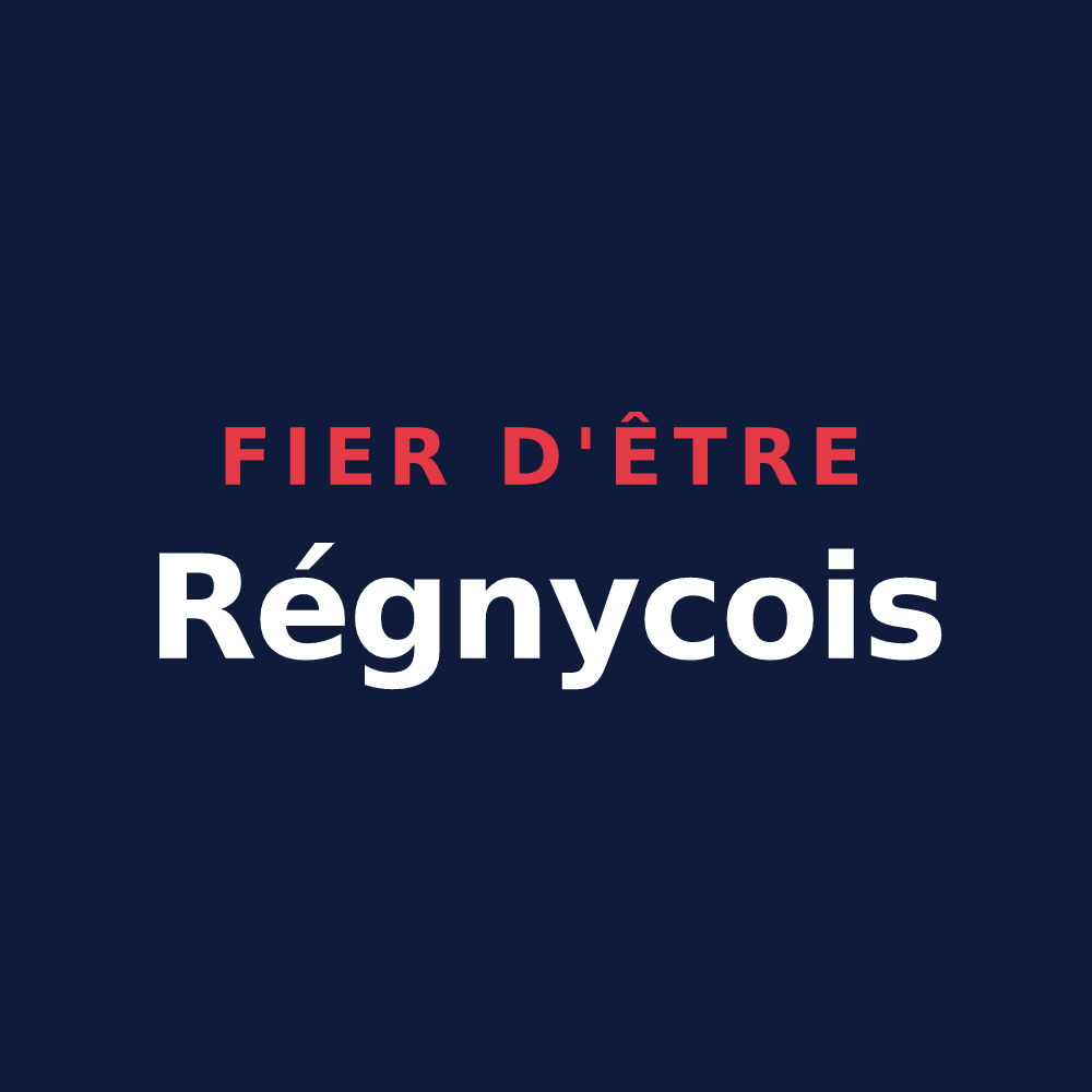 T-shirt « Fier d'être Régnycois » — design pour Régny