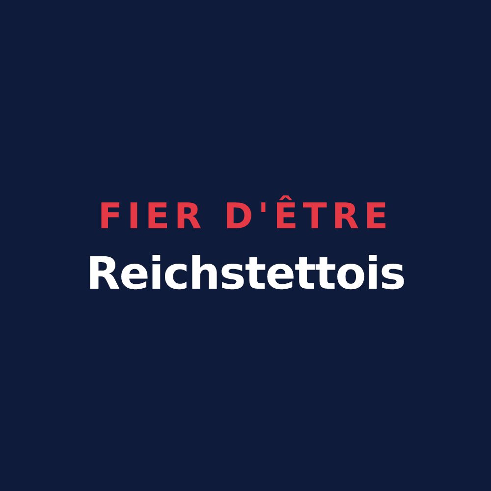 T-shirt « Fier d'être Reichstettois » — design pour Reichstett