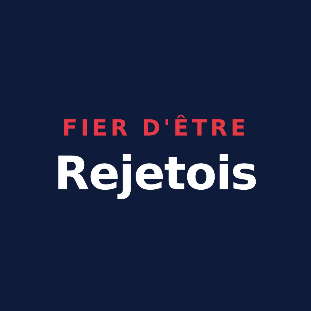 T-shirt « Fier d'être Rejetois » — design pour Rejet-de-Beaulieu