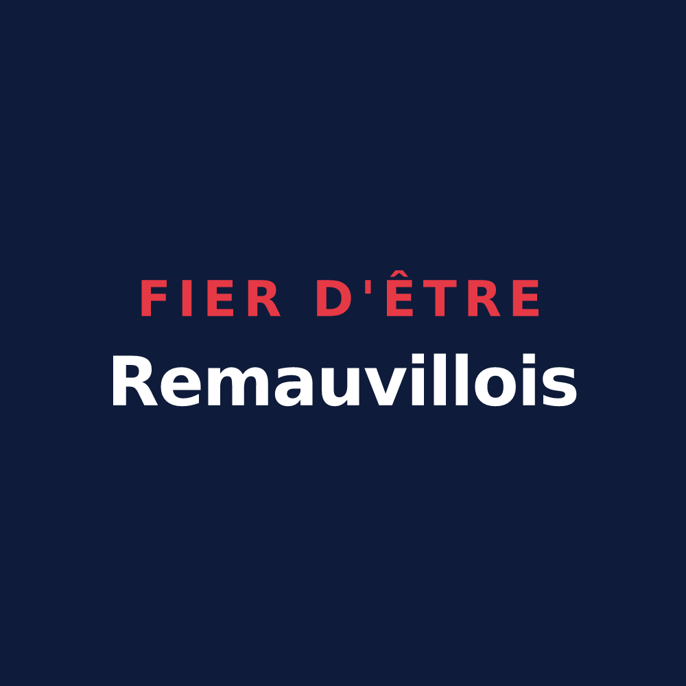 T-shirt « Fier d'être Remauvillois » — design pour Remauville