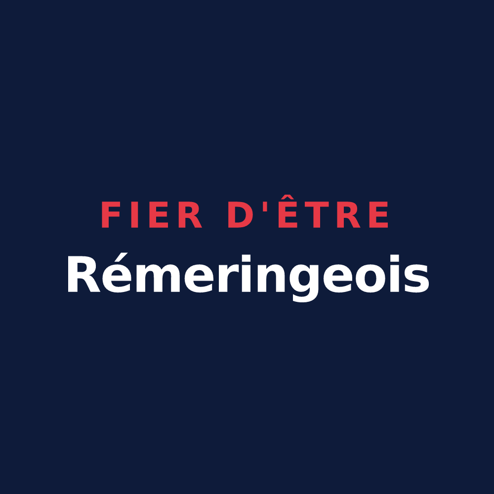 T-shirt « Fier d'être Rémeringeois » — design pour Rémering