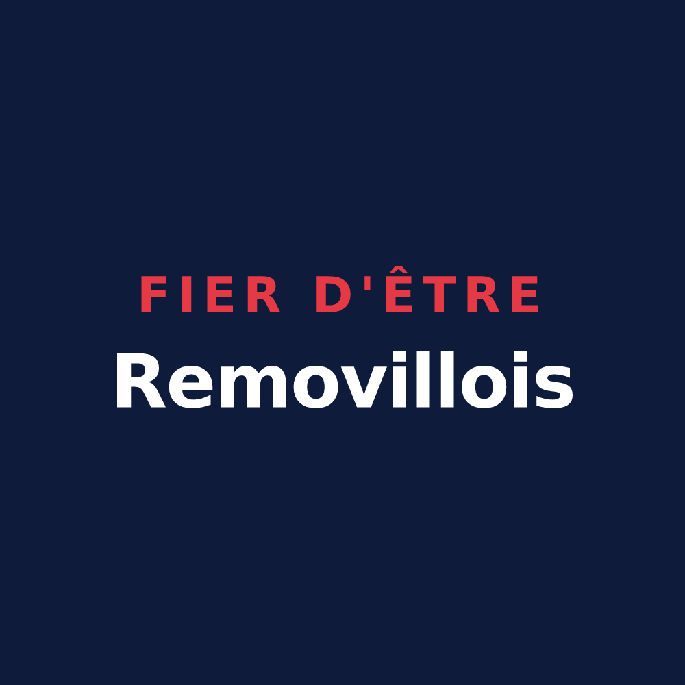 T-shirt « Fier d'être Removillois » — design pour Removille