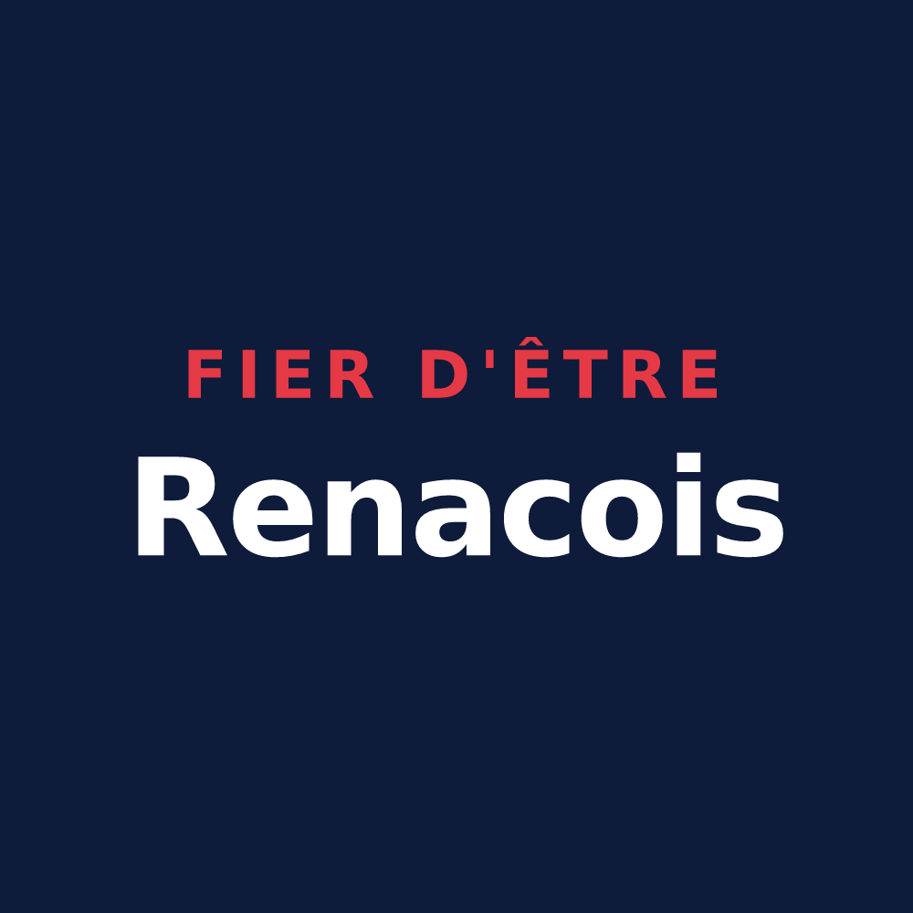 T-shirt « Fier d'être Renacois » — design pour Renac