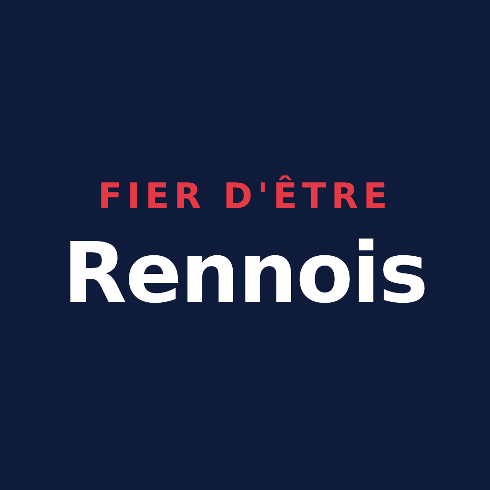 T-shirt « Fier d'être Rennois » — design pour Rennes-les-Bains