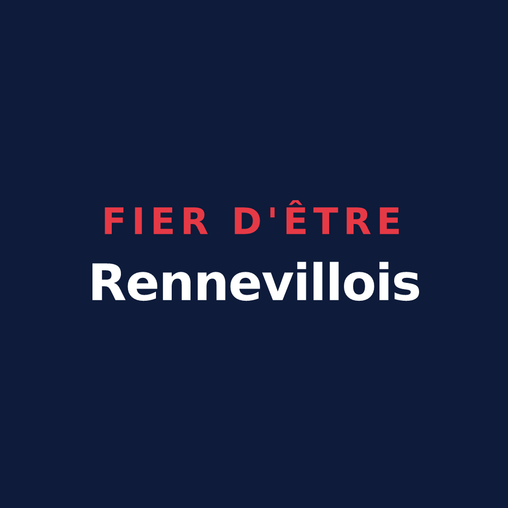 T-shirt « Fier d'être Rennevillois » — design pour Renneville