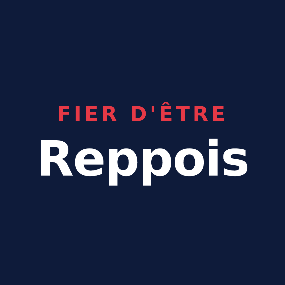 T-shirt « Fier d'être Reppois » — design pour Reppe