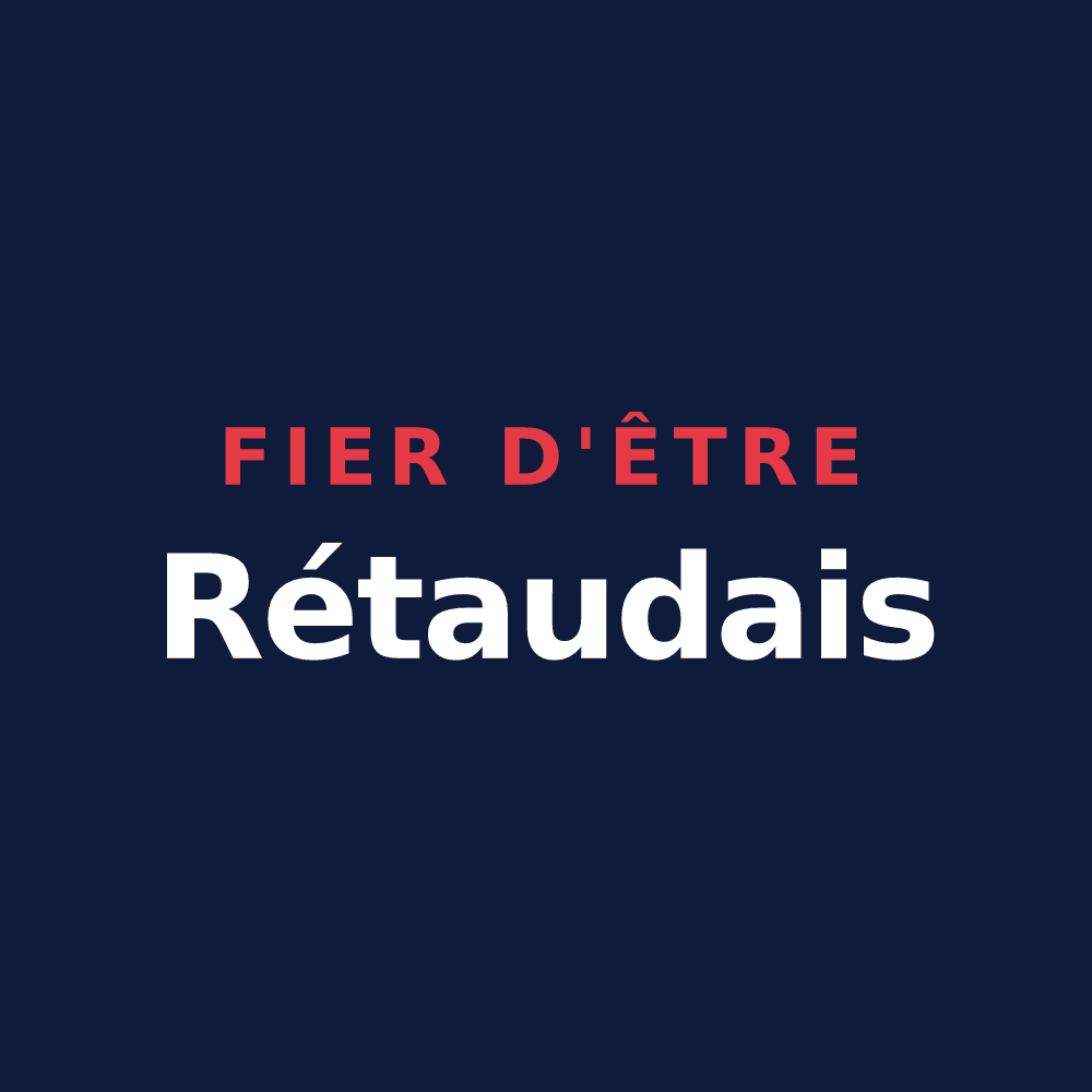 T-shirt « Fier d'être Rétaudais » — design pour Rétaud
