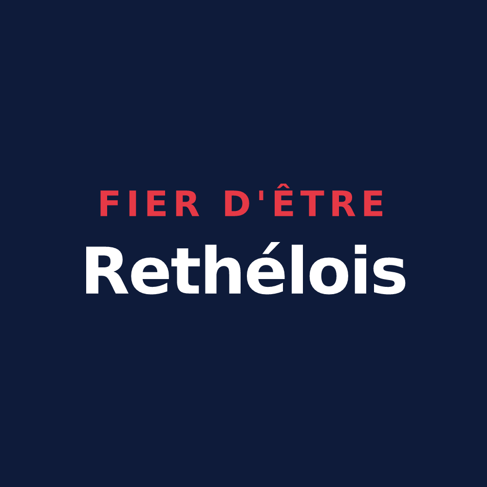 T-shirt « Fier d'être Rethélois » — design pour Rethel