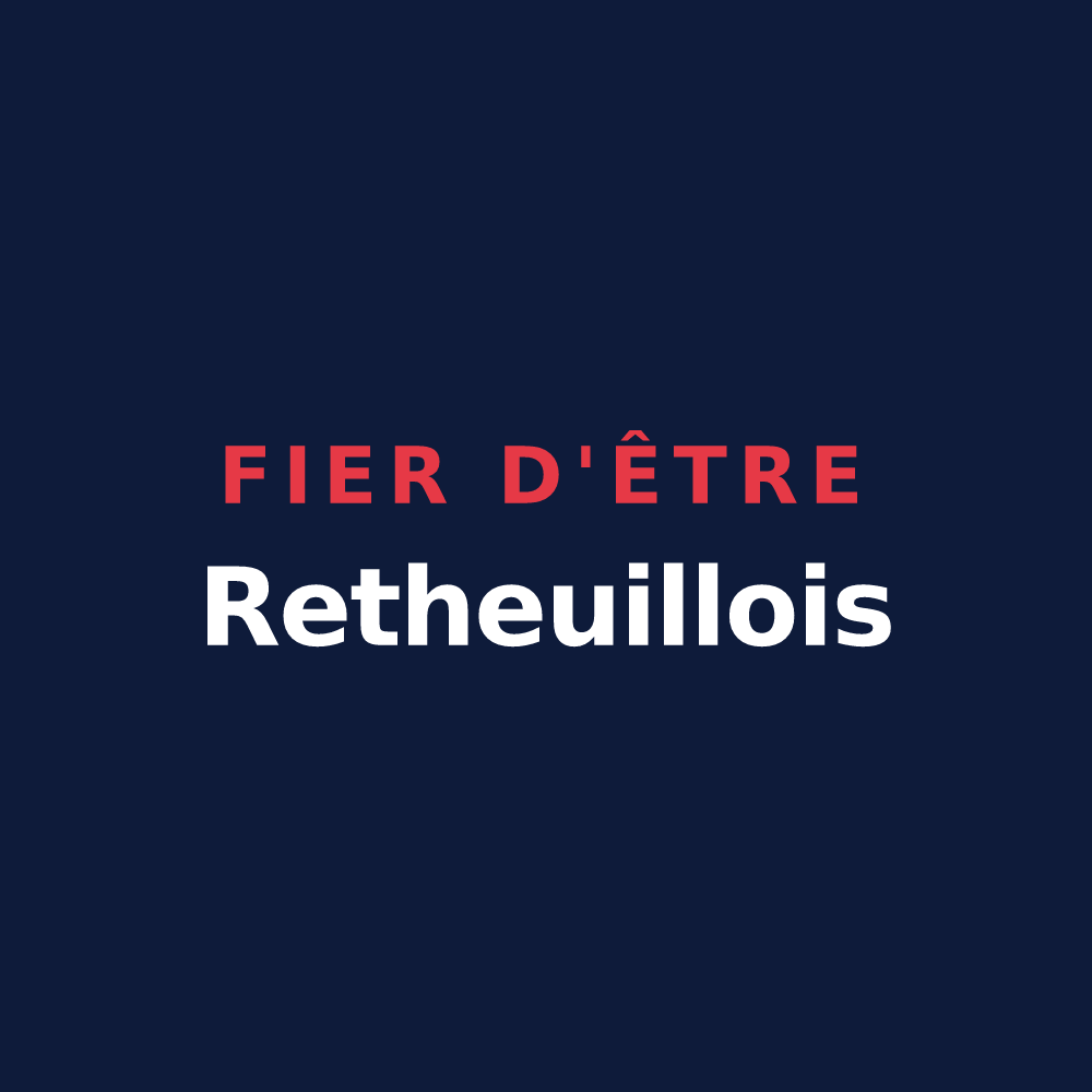T-shirt « Fier d'être Retheuillois » — design pour Retheuil