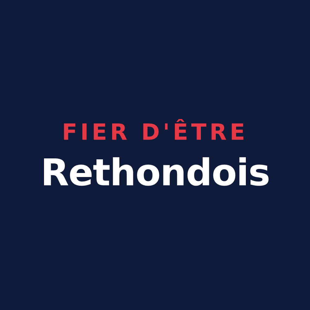 T-shirt « Fier d'être Rethondois » — design pour Rethondes
