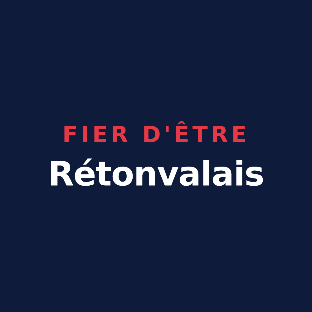 T-shirt « Fier d'être Rétonvalais » — design pour Rétonval