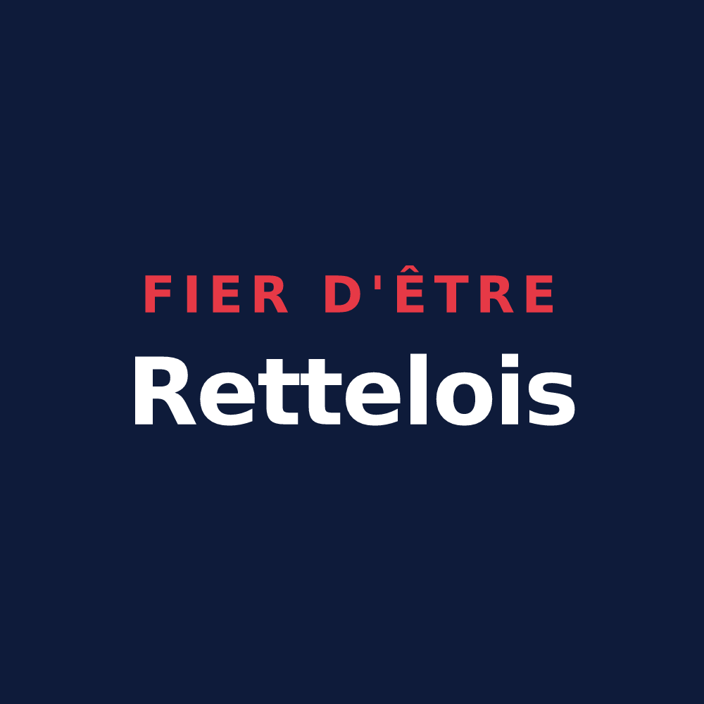 T-shirt « Fier d'être Rettelois » — design pour Rettel