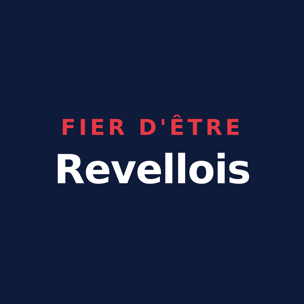 T-shirt « Fier d'être Revellois » — design pour Revelles