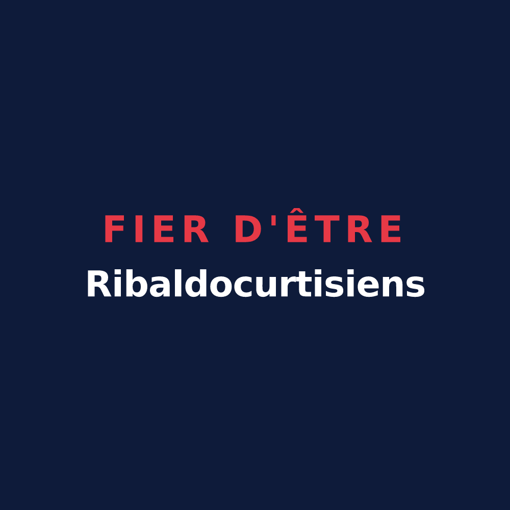 T-shirt « Fier d'être Ribaldocurtisiens » — design pour Ribeaucourt