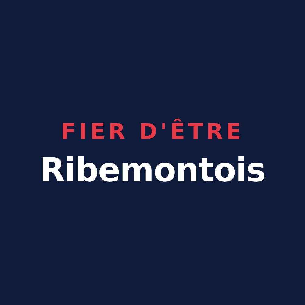 T-shirt « Fier d'être Ribemontois » — design pour Ribemont-sur-Ancre