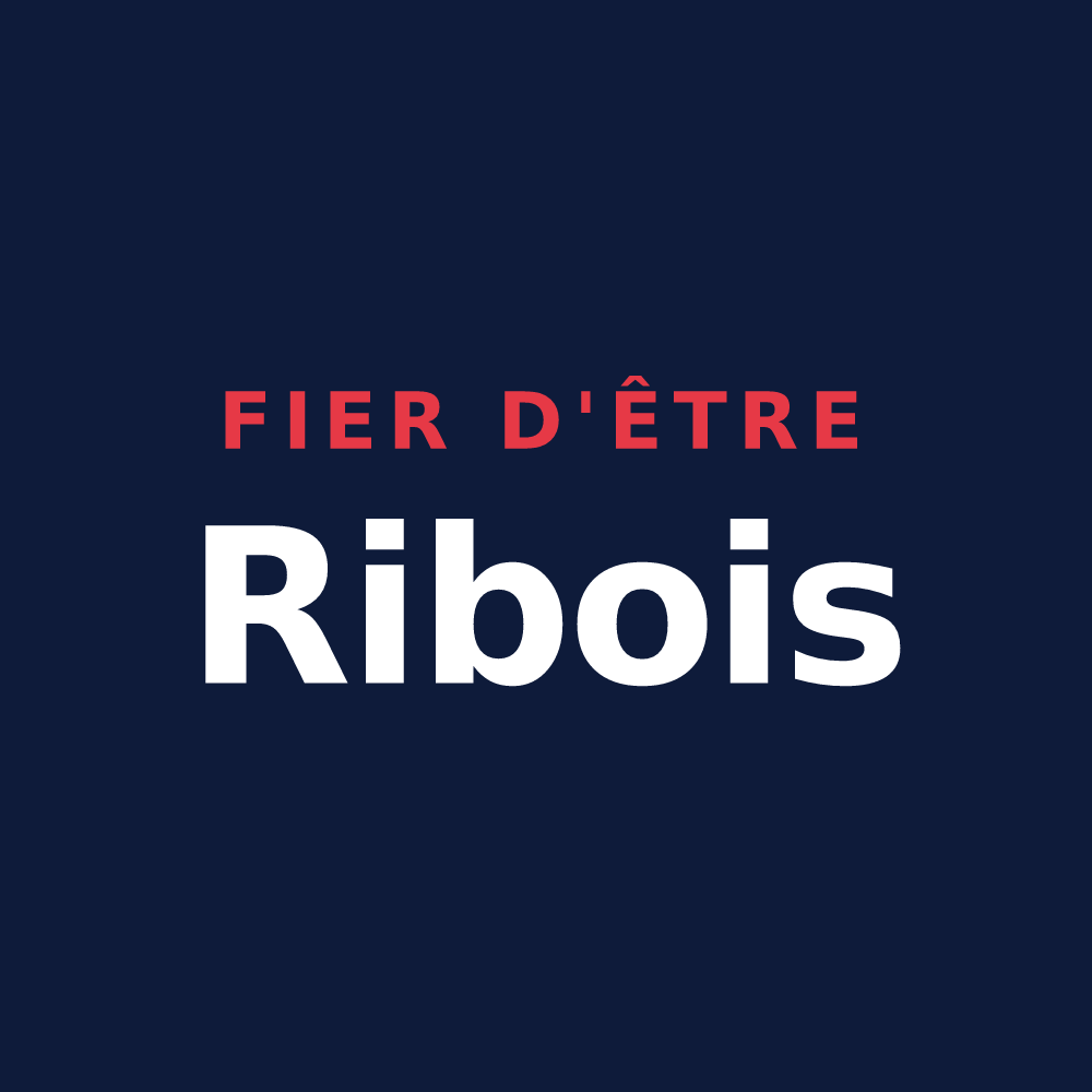 T-shirt « Fier d'être Ribois » — design pour Ribes