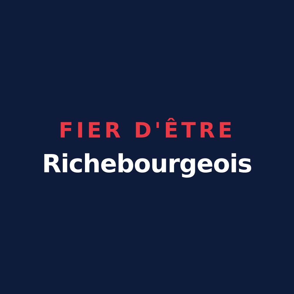 T-shirt « Fier d'être Richebourgeois » — design pour Richebourg