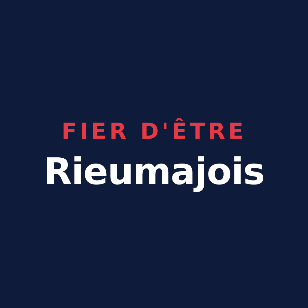 T-shirt « Fier d'être Rieumajois » — design pour Rieumajou