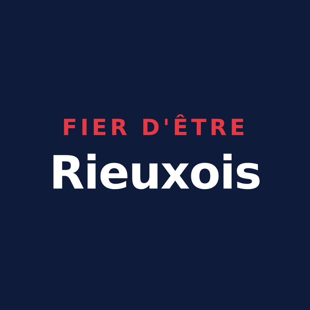 T-shirt « Fier d'être Rieuxois » — design pour Rieux-en-Cambrésis
