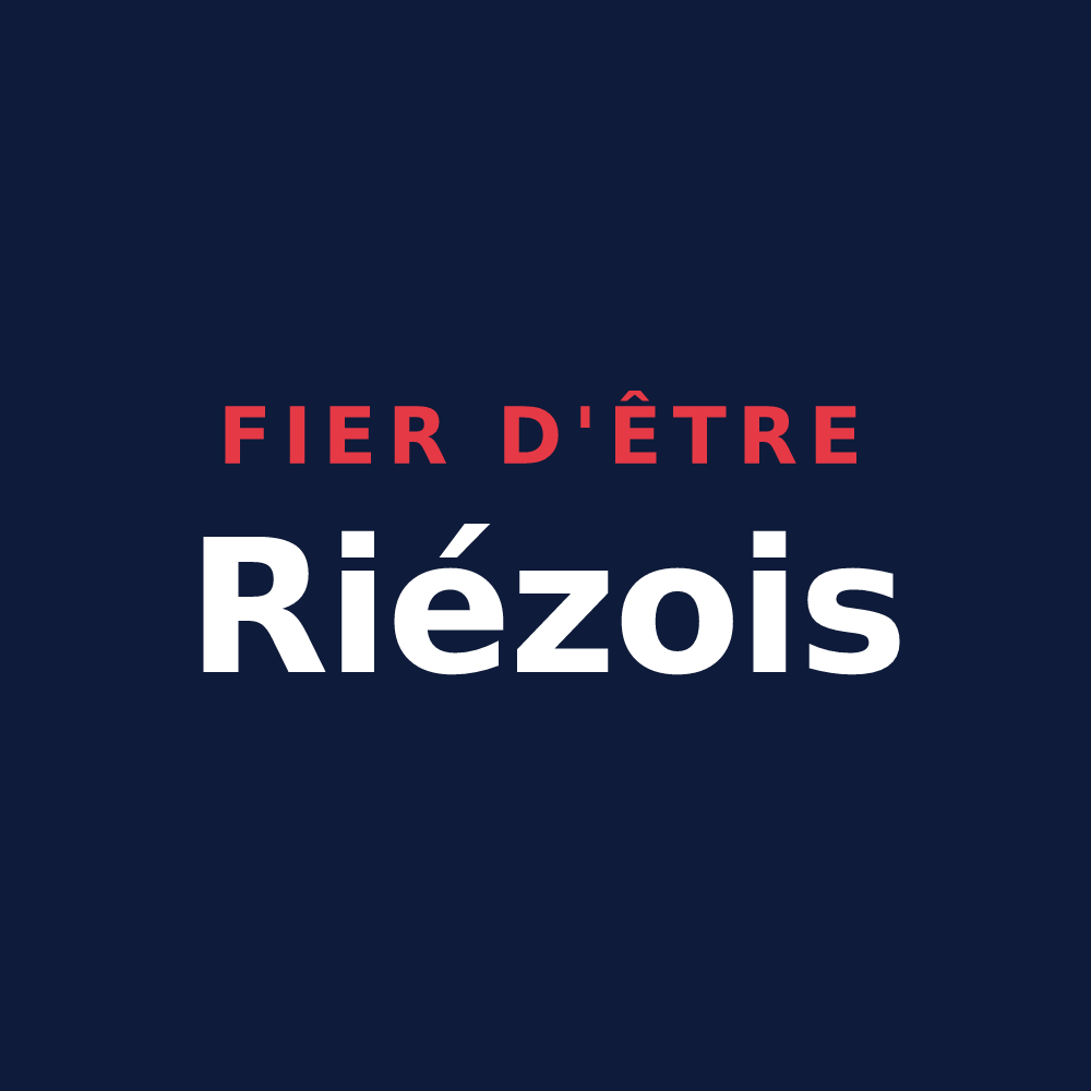 T-shirt « Fier d'être Riézois » — design pour Riez