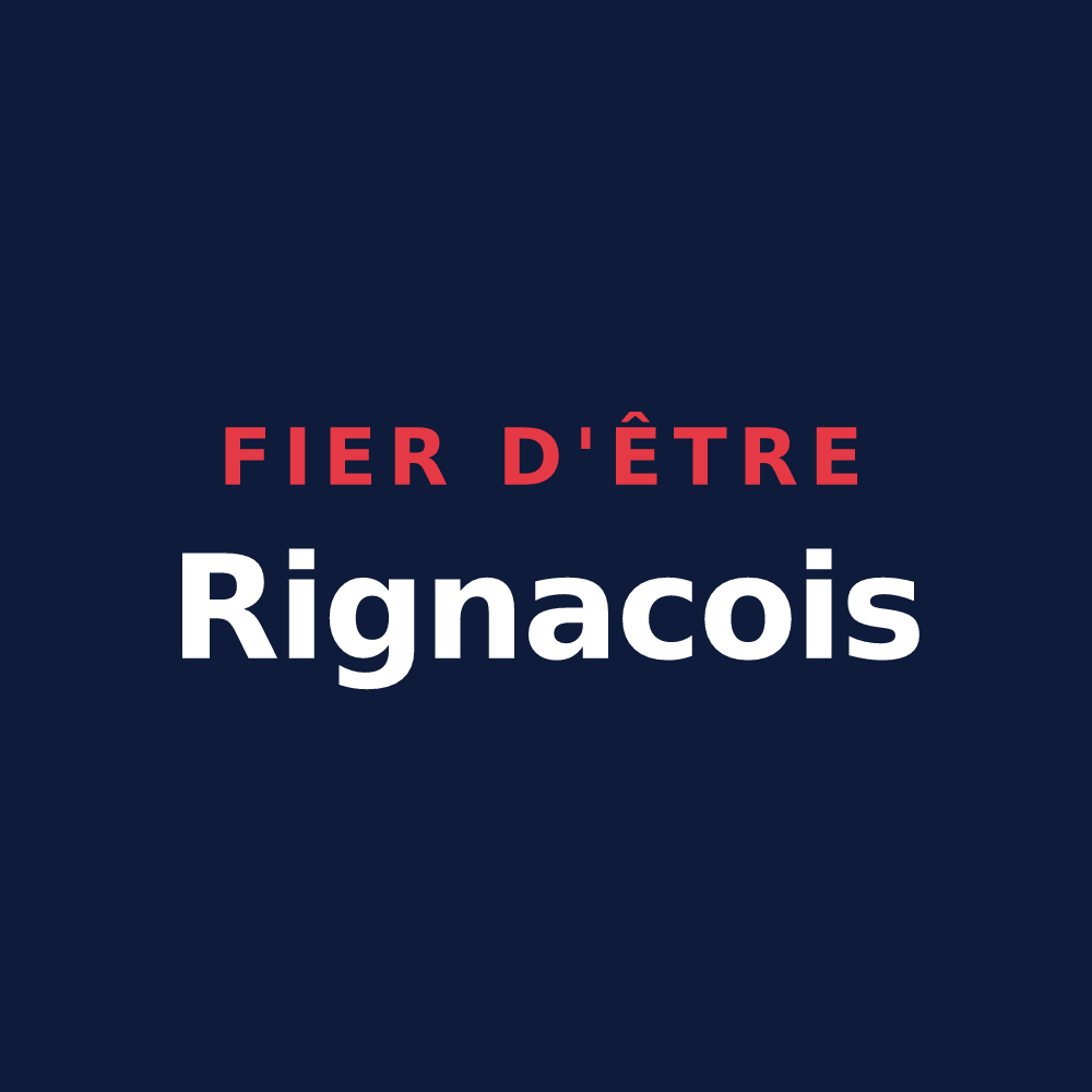 T-shirt « Fier d'être Rignacois » — design pour Rignac