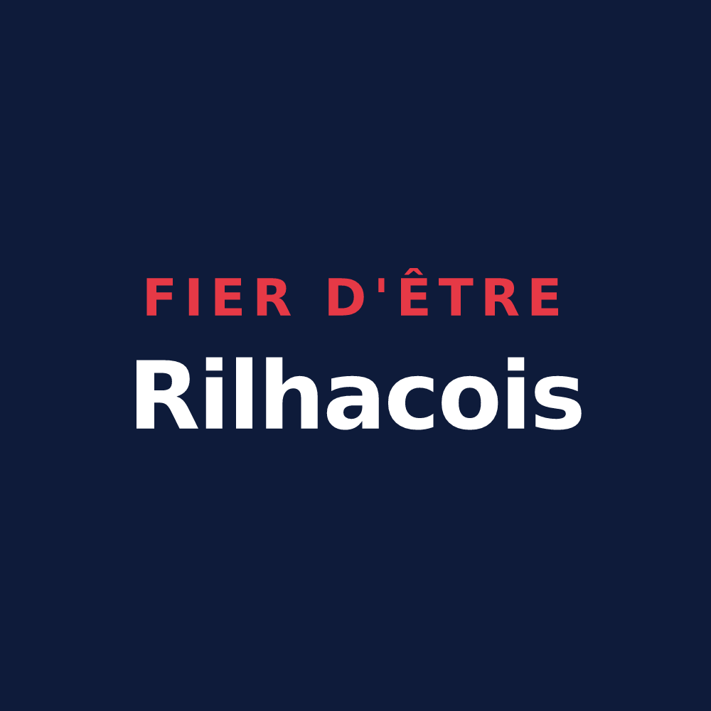 T-shirt « Fier d'être Rilhacois » — design pour Rilhac-Rancon