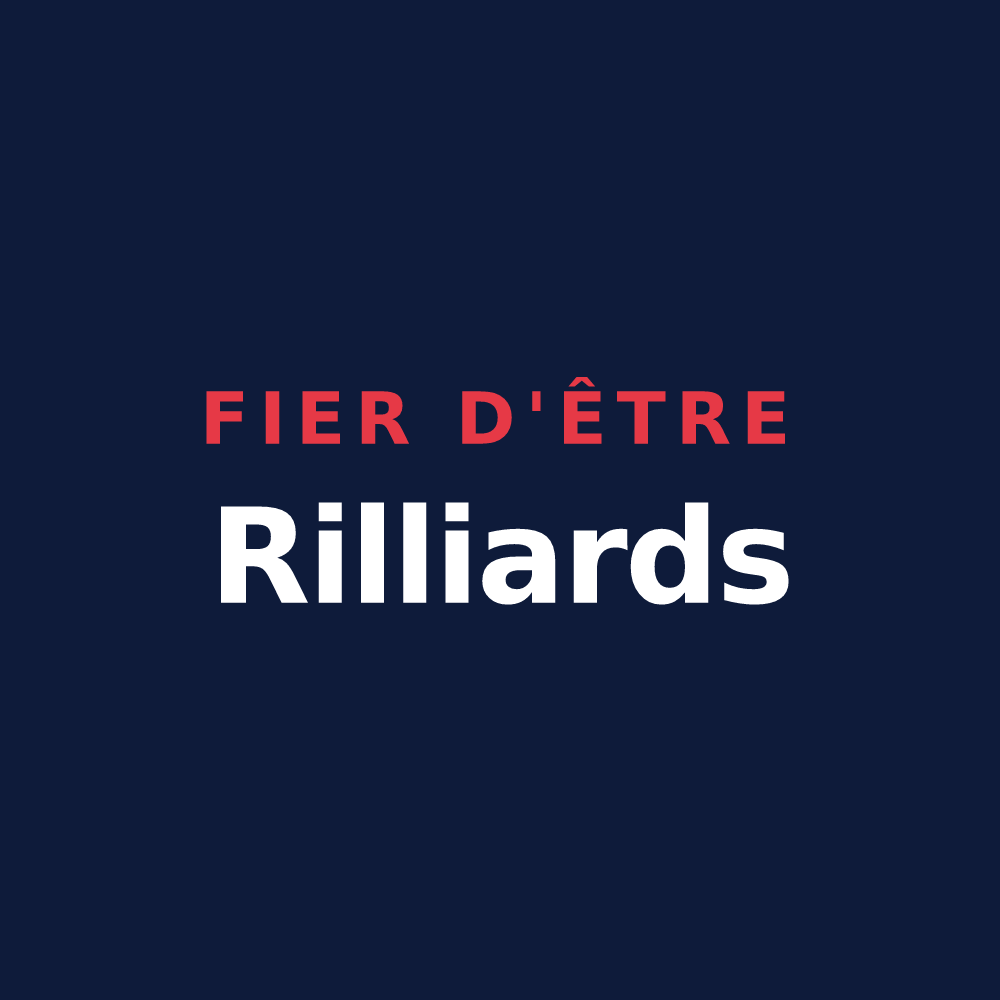 T-shirt « Fier d'être Rilliards » — design pour Rillieux-la-Pape